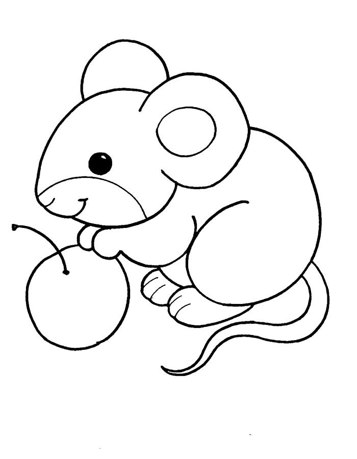 мишка з ягодою