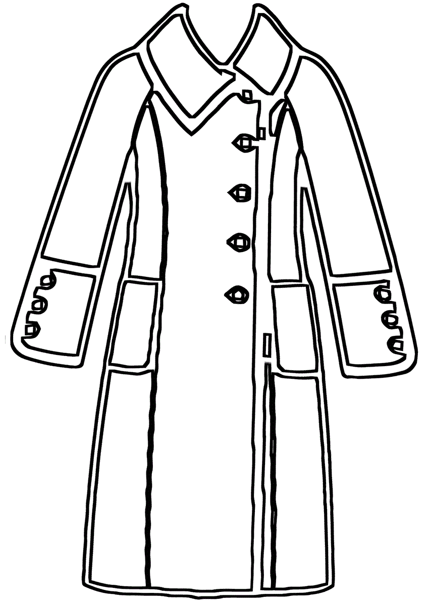 Пальто з коміром