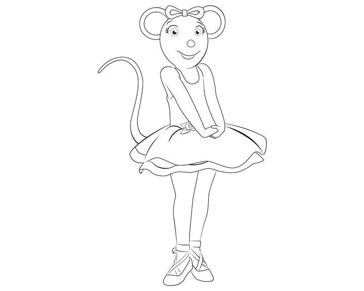 Мишка балерина