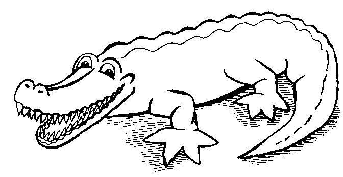 Зубастий крокодил