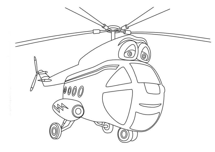 вертоліт з мультика